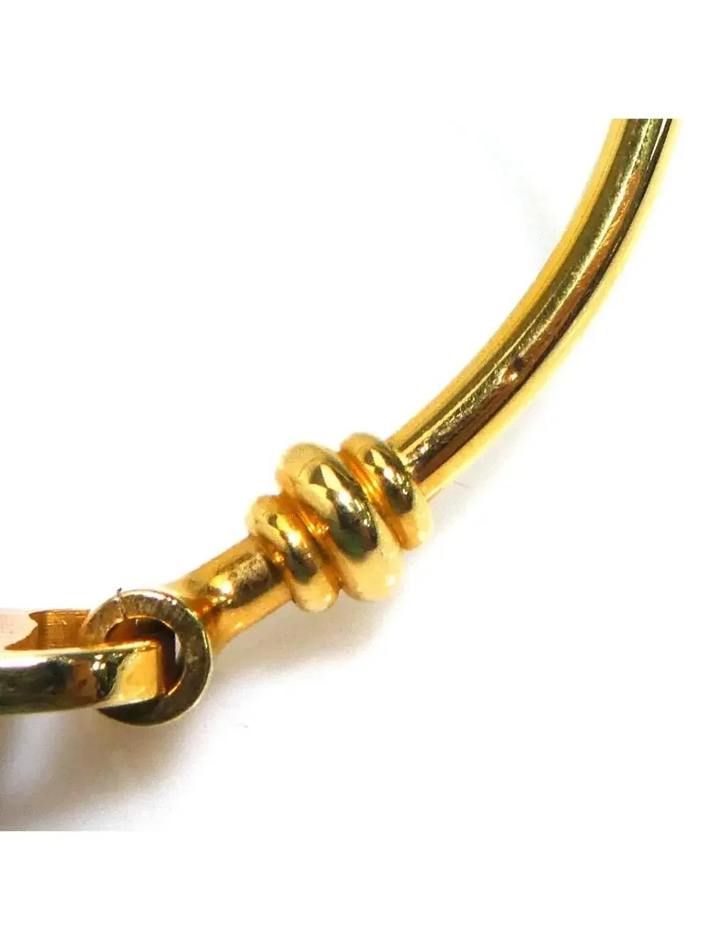 Auth Salvatore Ferragamo Vara Bangle #293935S10B